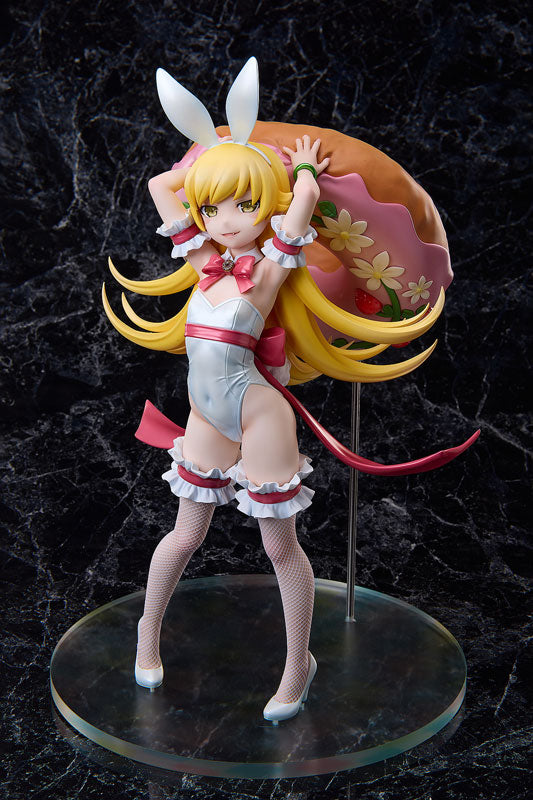 PRE ORDER – 1/4 MONOGATARI SERIES SHINOBU OSHINO WHITE BUNNY VER. COMPLETE FIGURE