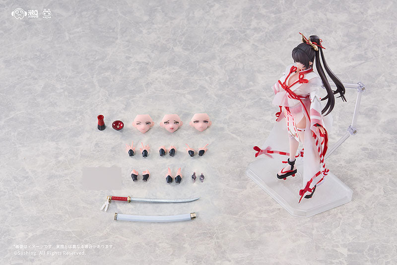 PRE ORDER – 1/12 COMBAT PRIESTESS - SAKURA UEFUJI ARTICULATED FIGURE