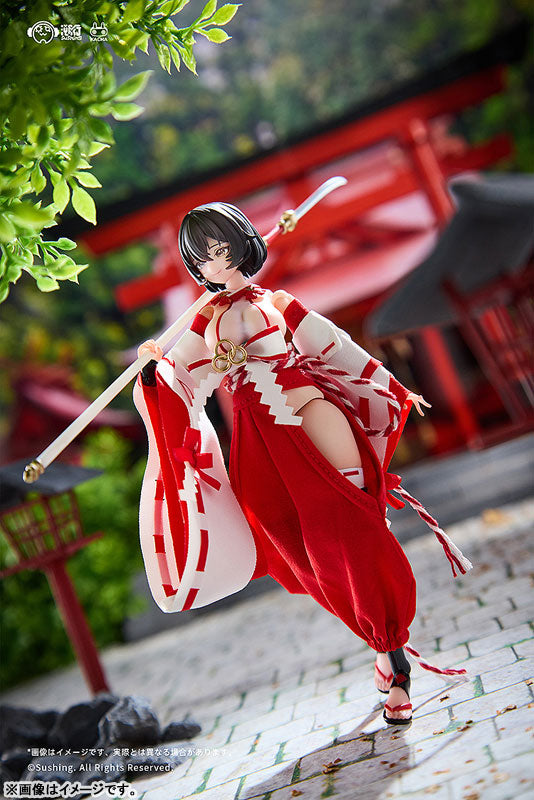 PRE ORDER – 1/12 COMBAT PRIESTESS - KIKYOU UEFUJI ARTICULATED FIGURE