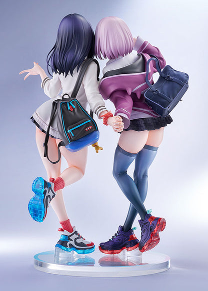 BACK ORDER – 1/7 SSSS.GRIDMAN - RIKKA TAKARADA & AKANE SHINJO FEAT. TORIDAMONO SET