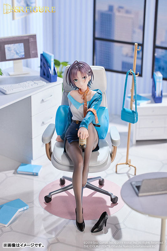 PRE ORDER – 1/7 SSR FIGURE THE IDOLM@STER SHINY COLORS × MAHJONG SOUL TORU ASAKURA EFFORTLESS WORK VER. 1/7 SCALE FIGURE