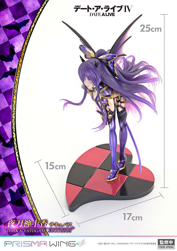 PRE ORDER – 1/7 PRISMA WING DATE A LIVE TOHKA YATOGAMI SUCCUBUS SCALE PRE-PAINTED FIGURE
