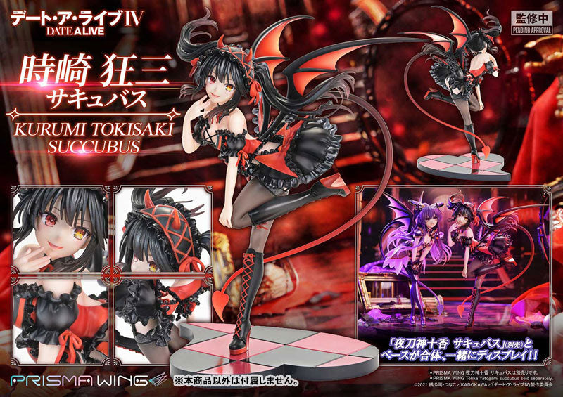 PRE ORDER – 1/7 PRISMA WING DATE A LIVE KURUMI TOKISAKI SUCCUBUS SCALE PRE-PAINTED FIGURE