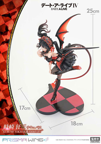 PRE ORDER – 1/7 PRISMA WING DATE A LIVE KURUMI TOKISAKI SUCCUBUS SCALE PRE-PAINTED FIGURE