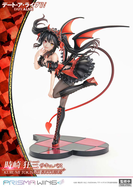 PRE ORDER – 1/7 PRISMA WING DATE A LIVE KURUMI TOKISAKI SUCCUBUS SCALE PRE-PAINTED FIGURE