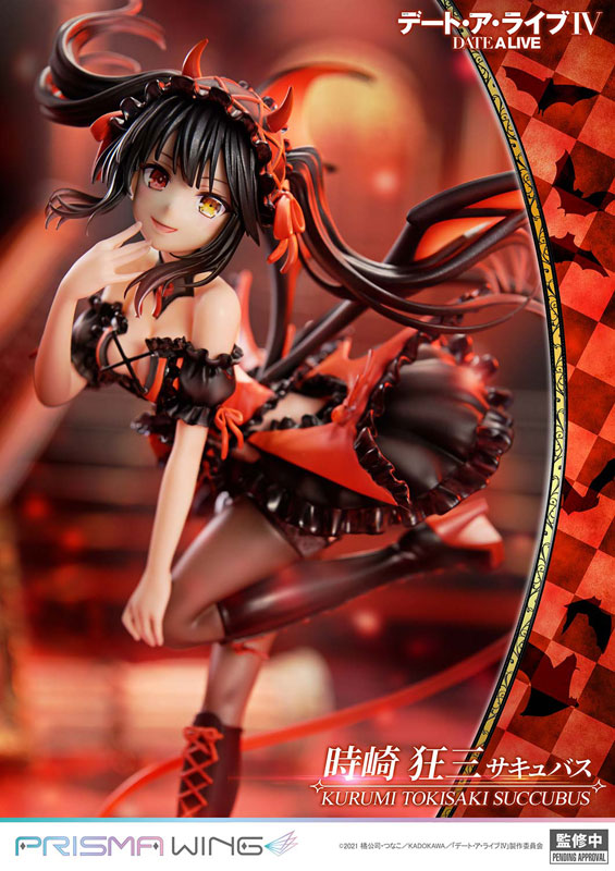 PRE ORDER – 1/7 PRISMA WING DATE A LIVE KURUMI TOKISAKI SUCCUBUS SCALE PRE-PAINTED FIGURE