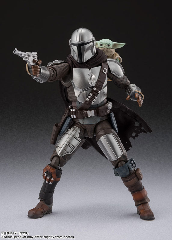 PRE ORDER – S.H.FIGUARTS STAR WARS: THE MANDALORIAN AND GROGU - MANDALORIAN & GROGU