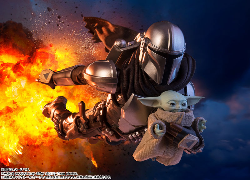 PRE ORDER – S.H.FIGUARTS STAR WARS: THE MANDALORIAN AND GROGU - MANDALORIAN & GROGU