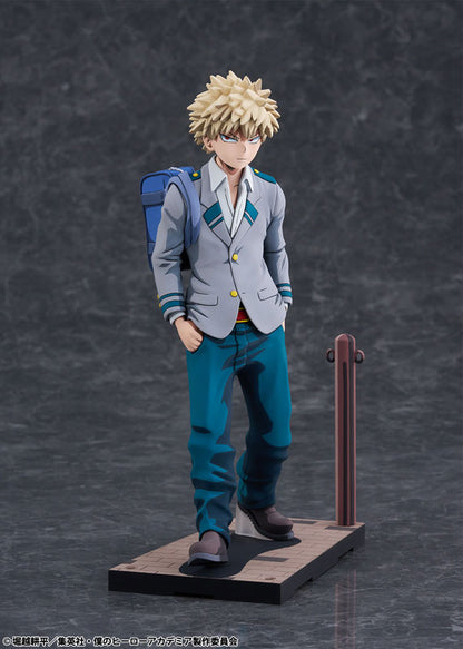 PRE ORDER – 1/8 MY HERO ACADEMIA - KATSUKI BAKUGO U.A. HIGH SCHOOL UNIFORM 2DIMENSIONING VERSION