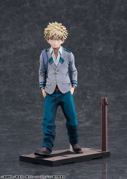 PRE ORDER – 1/8 MY HERO ACADEMIA - KATSUKI BAKUGO U.A. HIGH SCHOOL UNIFORM 2DIMENSIONING VERSION