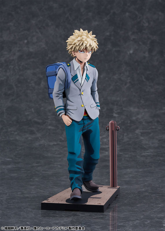 PRE ORDER – 1/8 MY HERO ACADEMIA - KATSUKI BAKUGO U.A. HIGH SCHOOL UNIFORM 2DIMENSIONING VERSION