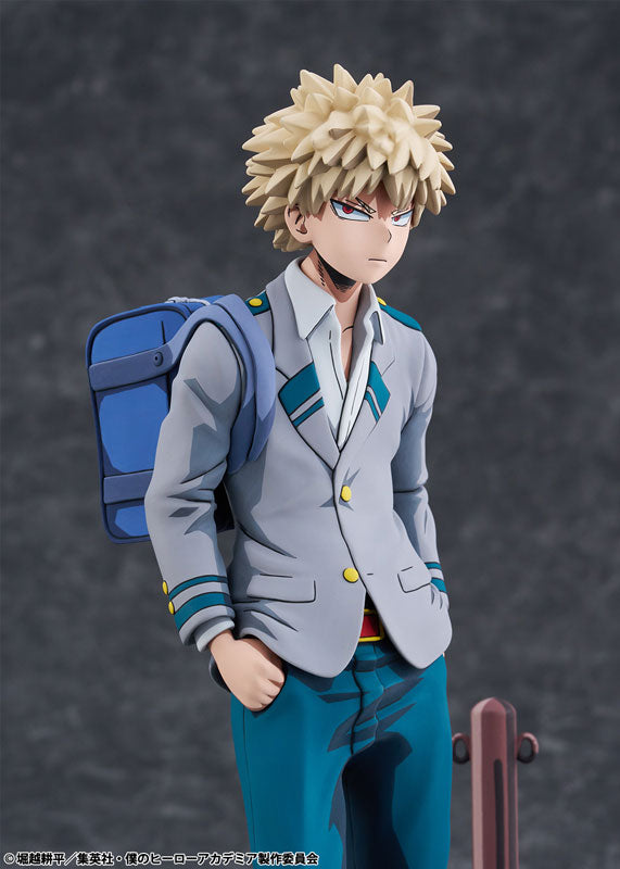 PRE ORDER – 1/8 MY HERO ACADEMIA - KATSUKI BAKUGO U.A. HIGH SCHOOL UNIFORM 2DIMENSIONING VERSION