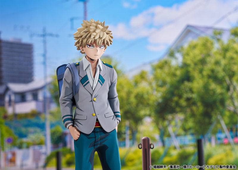 PRE ORDER – 1/8 MY HERO ACADEMIA - KATSUKI BAKUGO U.A. HIGH SCHOOL UNIFORM 2DIMENSIONING VERSION