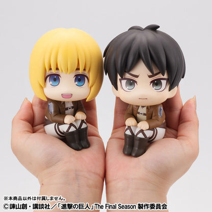 BACK ORDER – LOOKUP ATTACK ON TITAN ARMIN ARLERT & EREN JAEGER GRUMPY VER. SET (WITH GIFT)