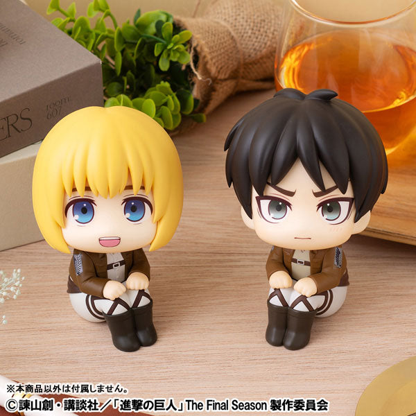 BACK ORDER – LOOKUP ATTACK ON TITAN ARMIN ARLERT & EREN JAEGER GRUMPY VER. SET (WITH GIFT)