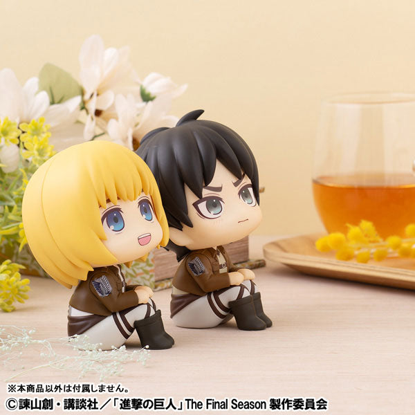 BACK ORDER – LOOKUP ATTACK ON TITAN ARMIN ARLERT & EREN JAEGER GRUMPY VER. SET (WITH GIFT)