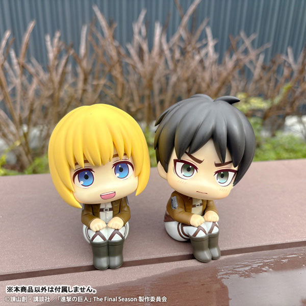 BACK ORDER – LOOKUP ATTACK ON TITAN ARMIN ARLERT & EREN JAEGER GRUMPY VER. SET (WITH GIFT)