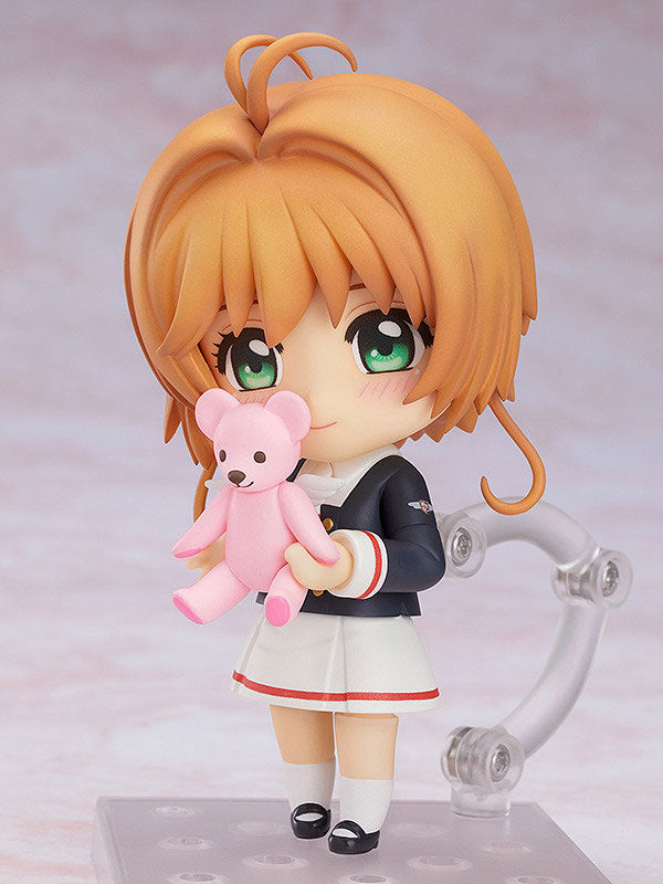 PRE ORDER – NENDOROID CARDCAPTOR SAKURA: CLEAR CARD, CARDCAPTOR SAKURA - SAKURA KINOMOTO : TOMOEDA JUNIOR HIGH UNIFORM VER.
