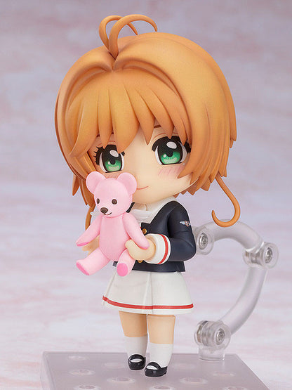 PRE ORDER – NENDOROID CARDCAPTOR SAKURA: CLEAR CARD, CARDCAPTOR SAKURA - SAKURA KINOMOTO : TOMOEDA JUNIOR HIGH UNIFORM VER.