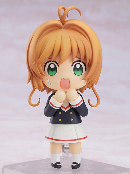 PRE ORDER – NENDOROID CARDCAPTOR SAKURA: CLEAR CARD, CARDCAPTOR SAKURA - SAKURA KINOMOTO : TOMOEDA JUNIOR HIGH UNIFORM VER.