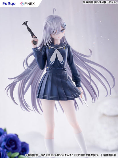 PRE ORDER – 1/7 PLAYING DEATH GAMES TO PUT FOOD ON THE TABLE - YUKI SCHOOL UNIFORM VER.
