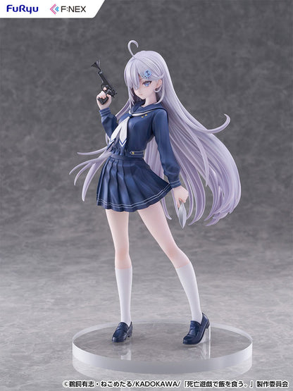 PRE ORDER – 1/7 PLAYING DEATH GAMES TO PUT FOOD ON THE TABLE - YUKI SCHOOL UNIFORM VER.
