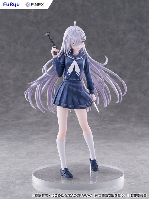 PRE ORDER – 1/7 PLAYING DEATH GAMES TO PUT FOOD ON THE TABLE - YUKI SCHOOL UNIFORM VER.