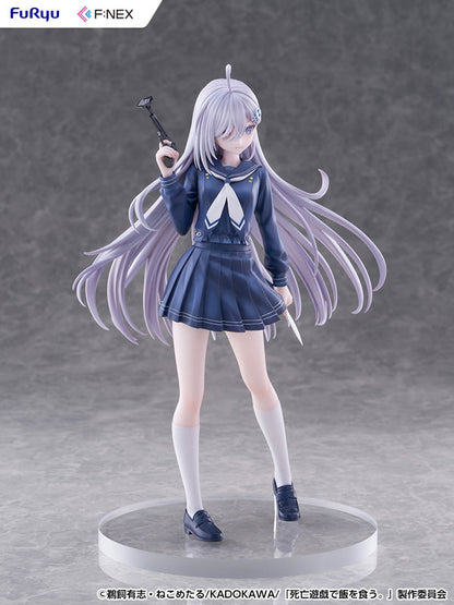 PRE ORDER – 1/7 PLAYING DEATH GAMES TO PUT FOOD ON THE TABLE - YUKI SCHOOL UNIFORM VER.