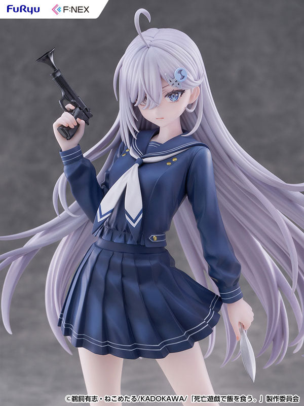 PRE ORDER – 1/7 PLAYING DEATH GAMES TO PUT FOOD ON THE TABLE - YUKI SCHOOL UNIFORM VER.