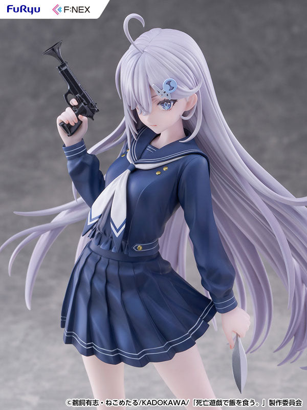PRE ORDER – 1/7 PLAYING DEATH GAMES TO PUT FOOD ON THE TABLE - YUKI SCHOOL UNIFORM VER.