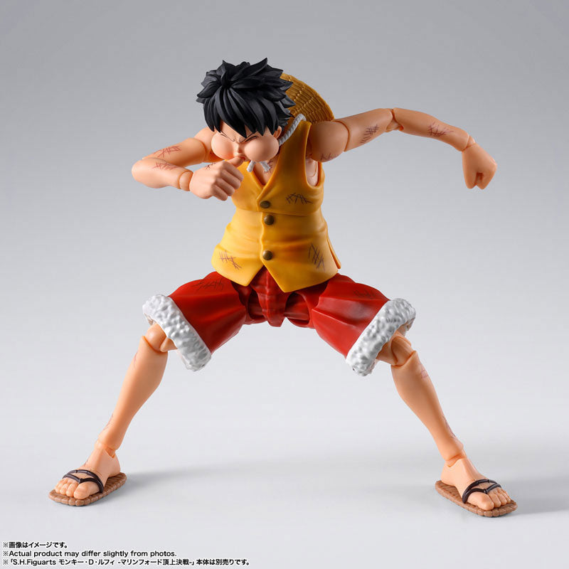 BACK ORDER – S.H.FIGUARTS ONE PIECE - LUFFY -MARINEFORD- “GEAR THREE” OP PARTS SET