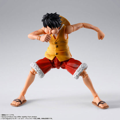 BACK ORDER – S.H.FIGUARTS ONE PIECE - LUFFY -MARINEFORD- “GEAR THREE” OP PARTS SET