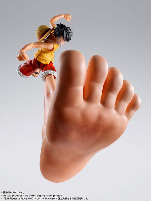 BACK ORDER – S.H.FIGUARTS ONE PIECE - LUFFY -MARINEFORD- “GEAR THREE” OP PARTS SET