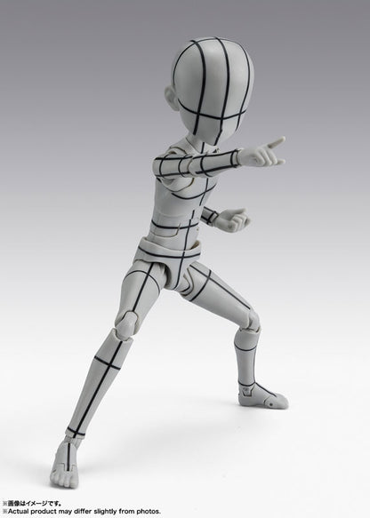 BACK ORDER – SHF BODY KUN -KEN SUGIMORI- WIRE FRAME (GRAY)