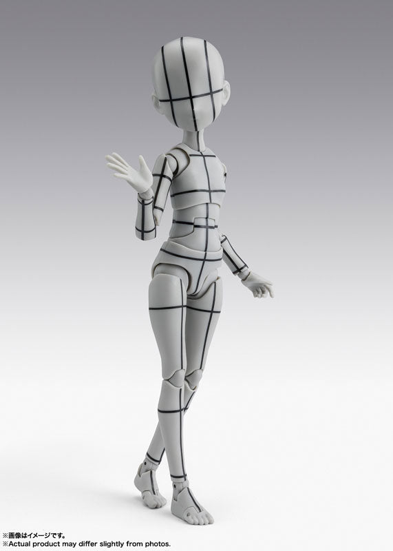 BACK ORDER – SHF BODY CHAN -KEN SUGIMORI- WIRE FRAME (GRAY)