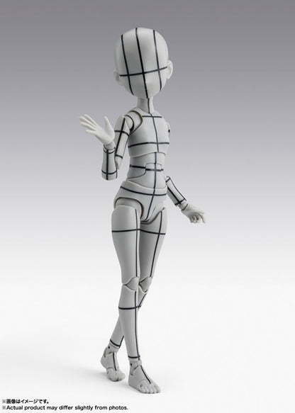 BACK ORDER – SHF BODY CHAN -KEN SUGIMORI- WIRE FRAME (GRAY)