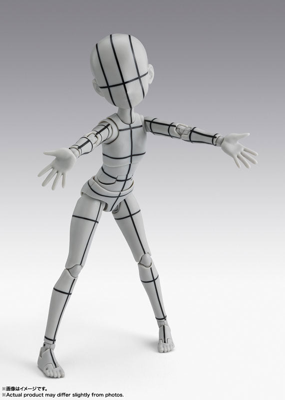 BACK ORDER – SHF BODY CHAN -KEN SUGIMORI- WIRE FRAME (GRAY)