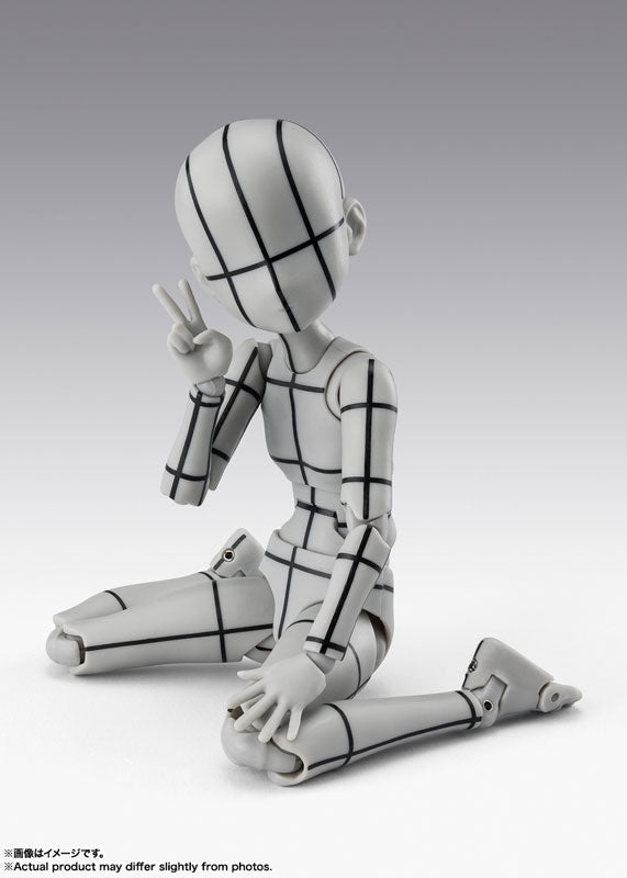 BACK ORDER – SHF BODY CHAN -KEN SUGIMORI- WIRE FRAME (GRAY)