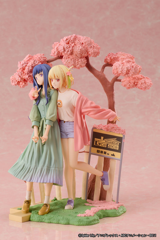 PRE ORDER – LYCORIS RECOIL CHISATO NISHIKIGI & TAKINA INOUE SPRING VER. NON-SCALE FIGURE