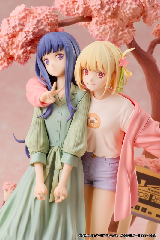 PRE ORDER – LYCORIS RECOIL CHISATO NISHIKIGI & TAKINA INOUE SPRING VER. NON-SCALE FIGURE