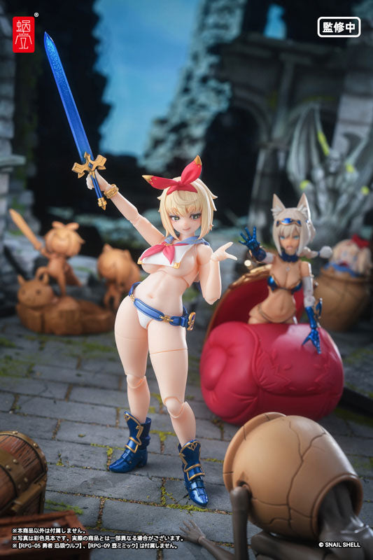 BACK ORDER – RPGEX-06 ADVENTURER SNAIL 1/12 COMPLETE MODEL + OPTIONAL PART (SET)
