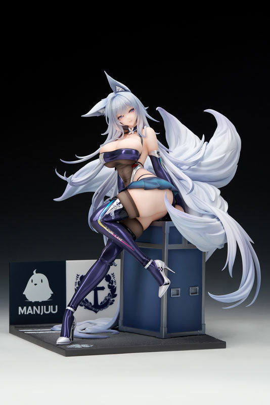 PRE ORDER – 1/7 AZUR LANE - SHINANO MOONLIT CHROME PAINTED FIGURE WITH BONUS WITH LED ACRYLIC DISPLAY BOX