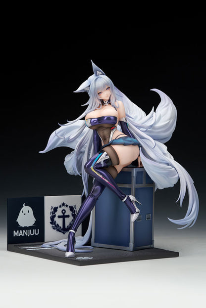 PRE ORDER – 1/7 AZUR LANE - SHINANO MOONLIT CHROME PAINTED FIGURE WITH BONUS WITH LED ACRYLIC DISPLAY BOX
