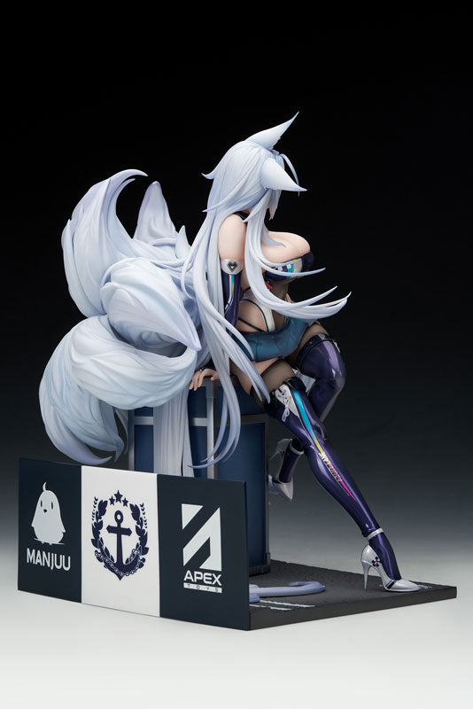 PRE ORDER – 1/7 AZUR LANE - SHINANO MOONLIT CHROME PAINTED FIGURE WITH BONUS WITH LED ACRYLIC DISPLAY BOX