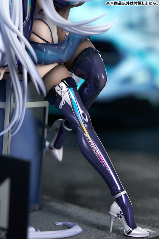 PRE ORDER – 1/7 AZUR LANE - SHINANO MOONLIT CHROME PAINTED FIGURE WITH BONUS WITH LED ACRYLIC DISPLAY BOX