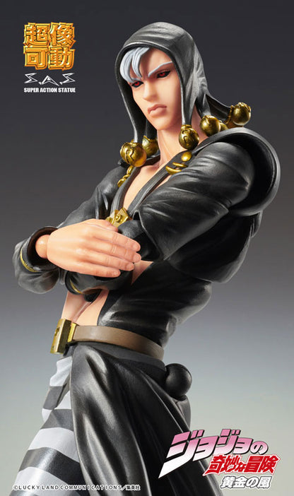 PRE ORDER – SUPER ACTION FIGURE JOJO'S BIZARRE ADVENTURE: GOLDEN WIND - RISOTTO NERO