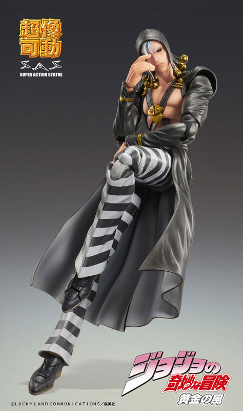 PRE ORDER – SUPER ACTION FIGURE JOJO'S BIZARRE ADVENTURE: GOLDEN WIND - RISOTTO NERO