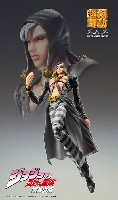 PRE ORDER – SUPER ACTION FIGURE JOJO'S BIZARRE ADVENTURE: GOLDEN WIND - RISOTTO NERO