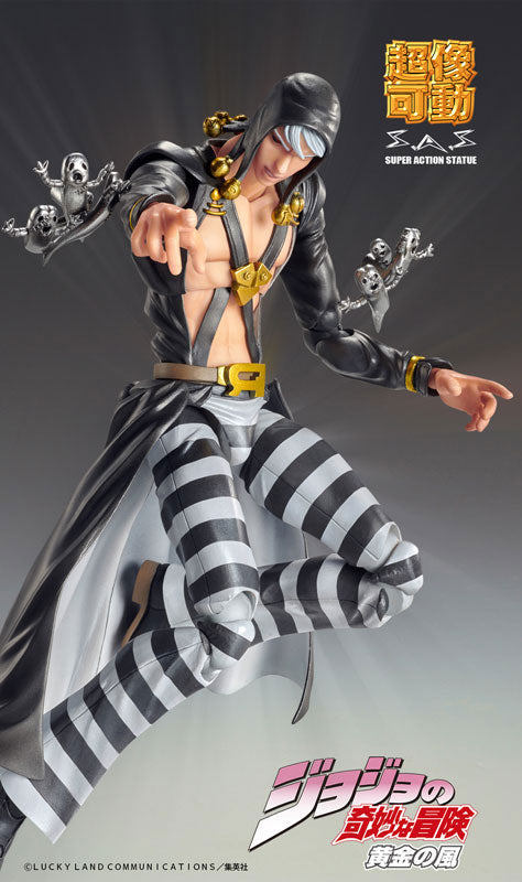 PRE ORDER – SUPER ACTION FIGURE JOJO'S BIZARRE ADVENTURE: GOLDEN WIND - RISOTTO NERO