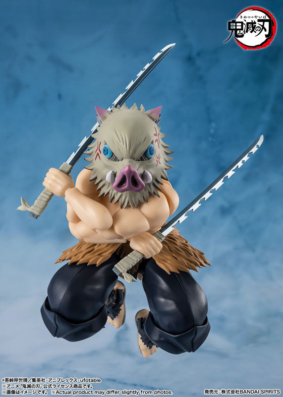 PRE ORDER – S.H.FIGUARTS DEMON SLAYER: KIMETSU NO YAIBA - INOSUKE HASHIBIRA